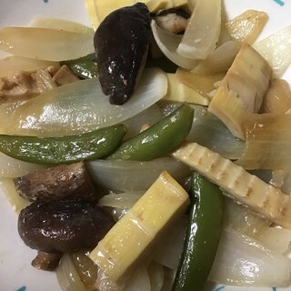 4種の春野菜のマヨバター焼き